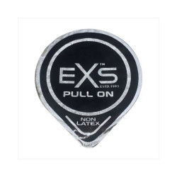 Презервативы с ремешками для плотного прилегания EXS PULL безлатексные (цена за 6 шт.)
