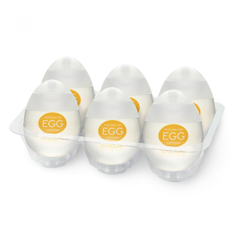 Подарочные наборы - Набор лубрикантов Tenga Egg Lotion (6 шт по 65 мл)