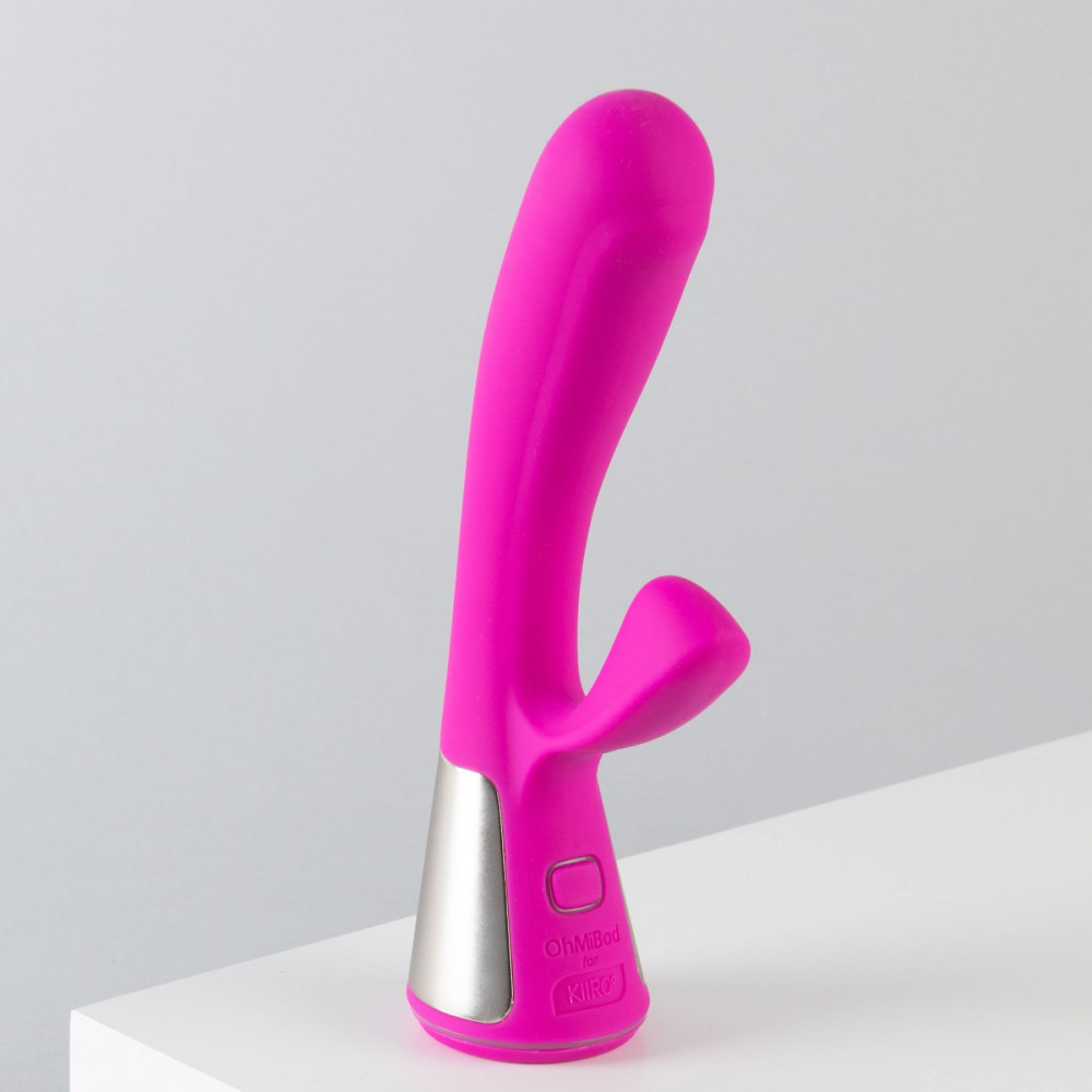 Секс игрушки - Интерактивный вибратор-кролик Ohmibod Fuse for Kiiroo Pink (мятая упаковка) 3