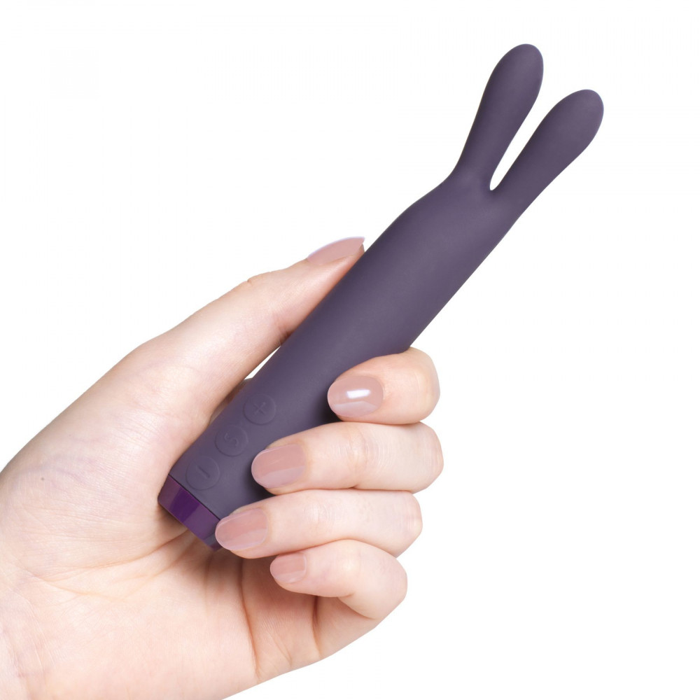 Вибратор - Вибратор с ушками Je Joue - Rabbit Bullet Vibrator Purple, глубокая вибрация 2