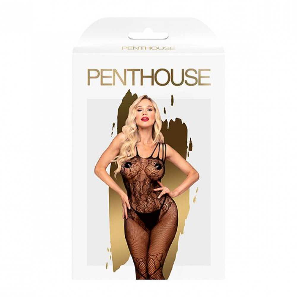 Бодистокинг - Бодистокинг с доступом к попке Penthouse - Dirty mind black S/L 2