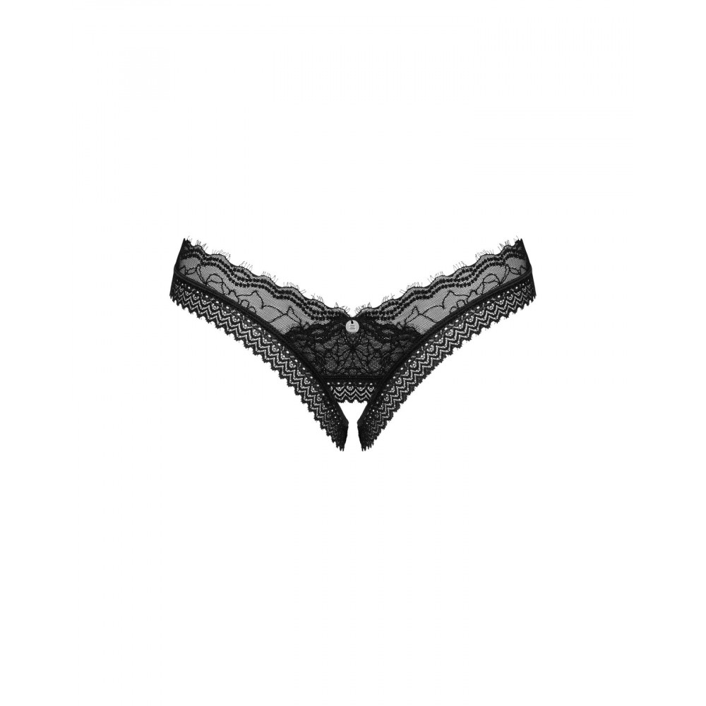 Сексуальные трусики - Трусики Obsessive Medilla crotchless thong M/L 7