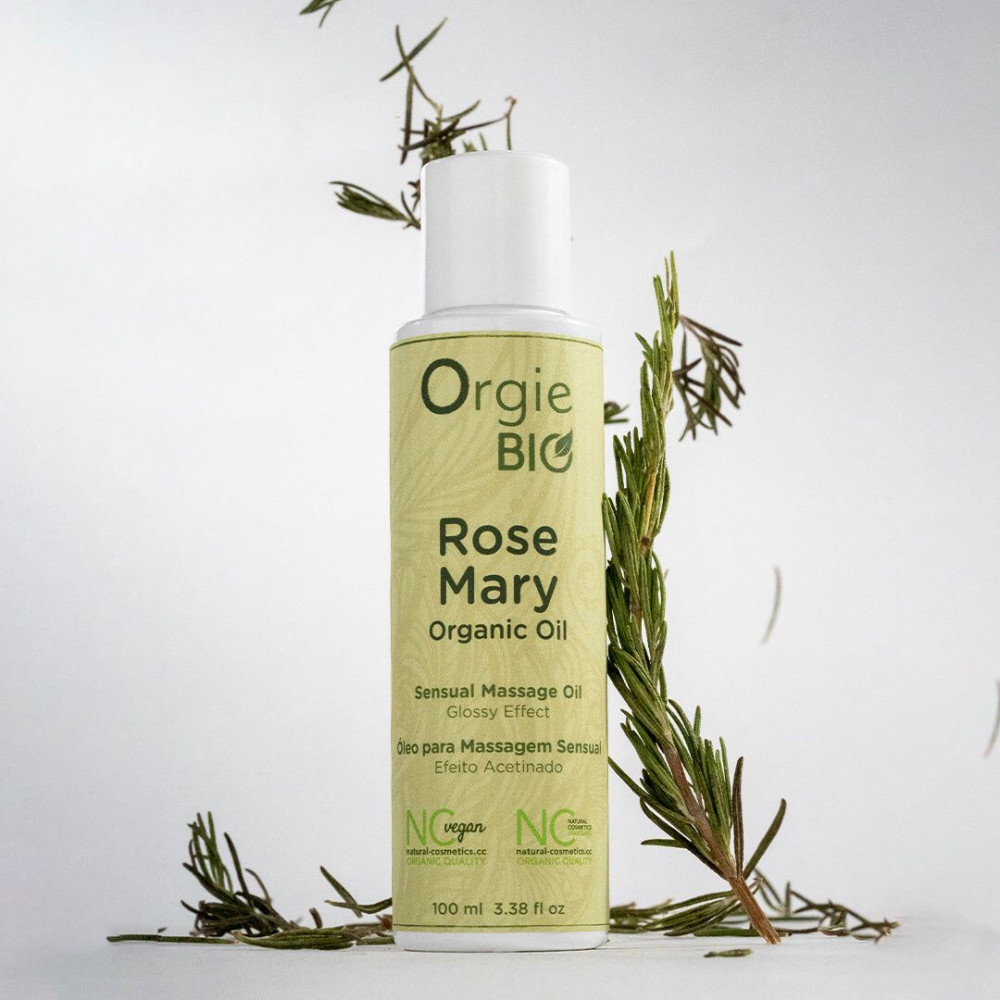 Массажные масла - Массажное масло Orgie – Bio Rosemary Organic Oil (100 мл), органическое, веганская формула 3