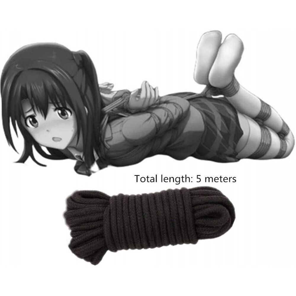 БДСМ игрушки - Набор для BDSM JSY KB80608 Black 6