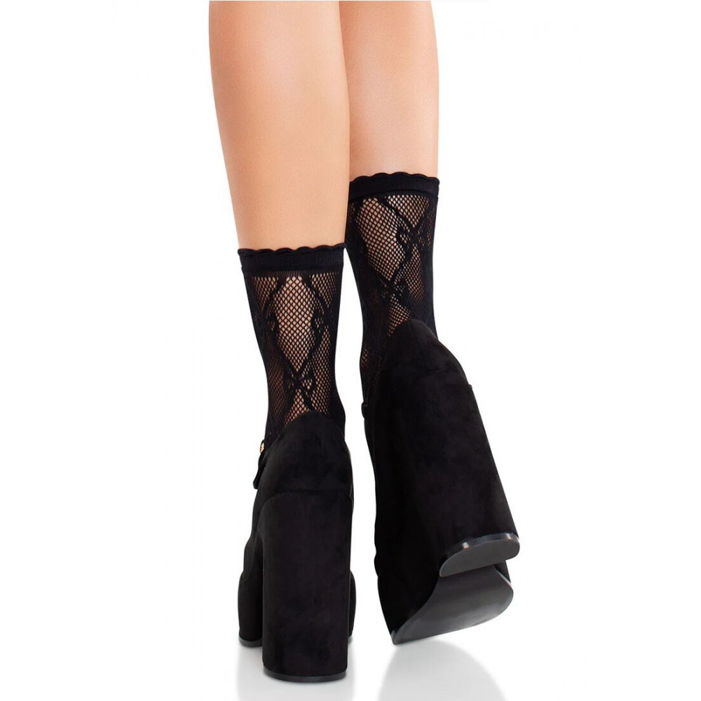 Чулки - Носочки Leg Avenue Bow Net Anklets 2