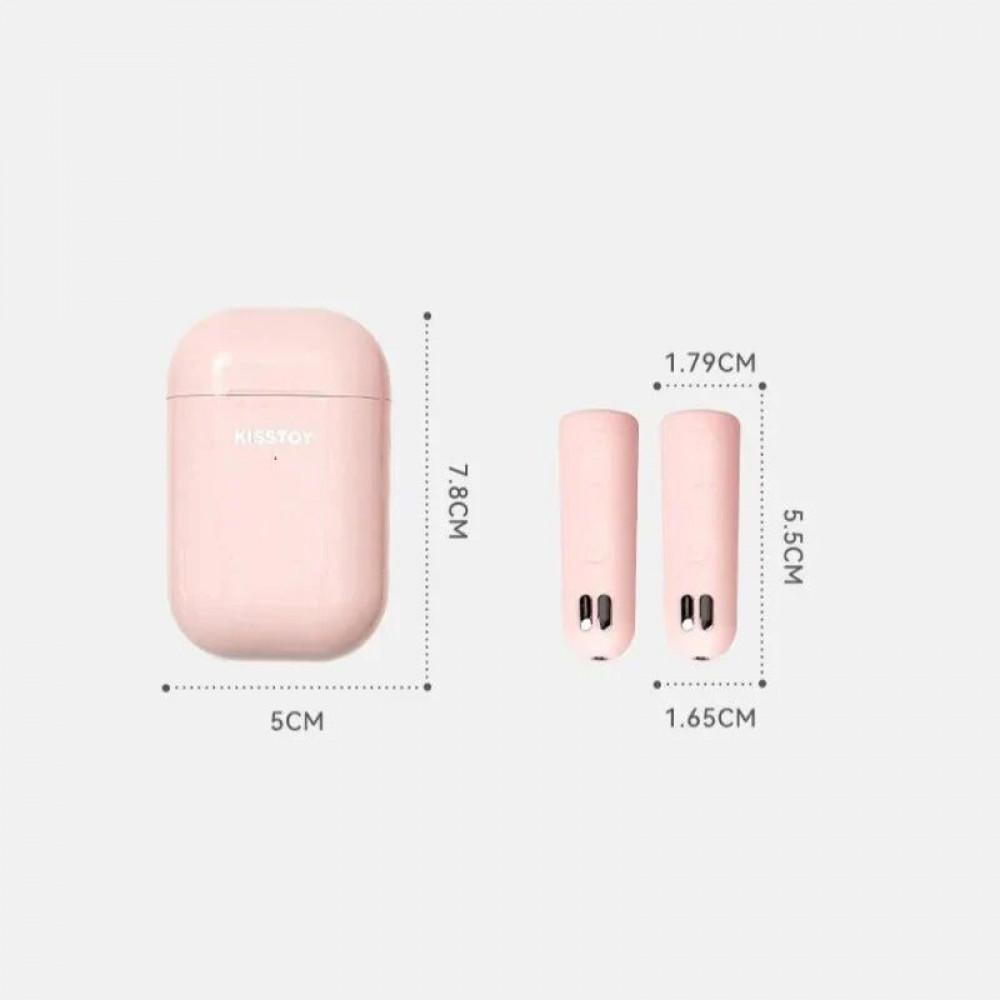 Разное - Комплект вибраторов на палец с электростимуляцией KISSTOY Viva Pods, зарядный бокс 4