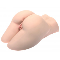 Мастурбатор-попа Naked Factory HANNAH, вагіна + анус, дуже реалістичний, наскрізний