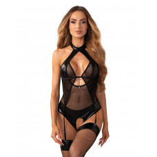 Боді Obsessive Dominna crotchless teddy S/M