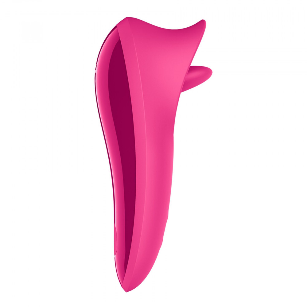 Вибропули и мини-вибраторы - Вибростимулятор для клитора Satisfyer Tongue Master с язычком 2