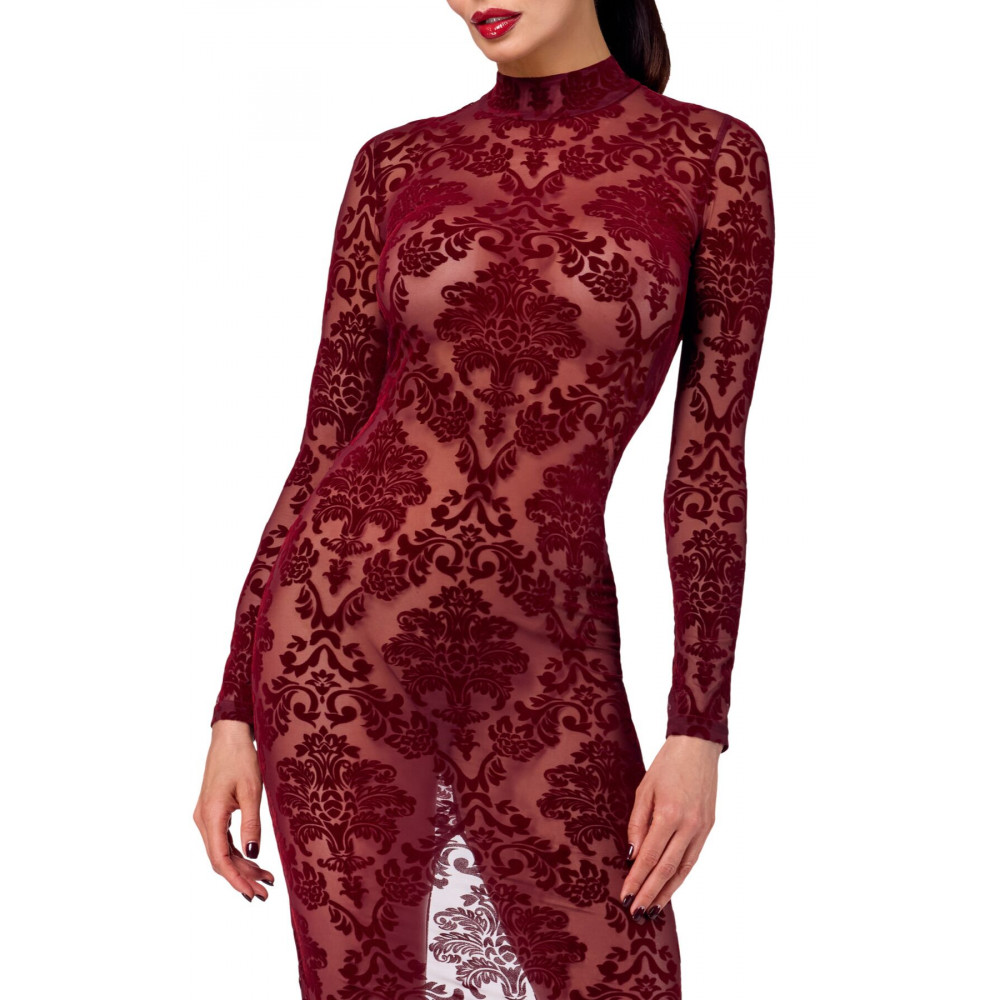  - Сукня Noir Handmade F383 Kink Royal gown/long dress M 3