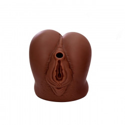 Игрушка вагина с пищалкой Diverty Sex Mulato