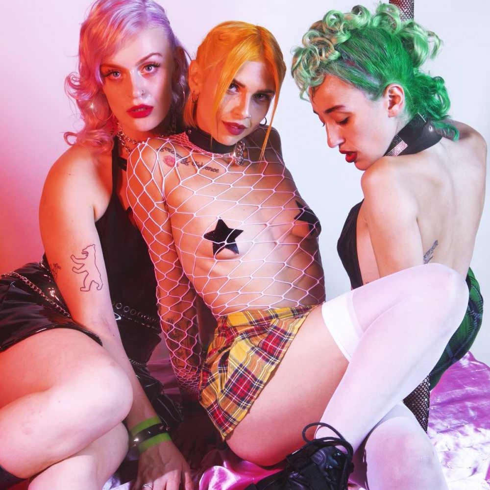 Різне - Прикраса для грудей Flash - Heart Black Bijoux Indiscrets 11