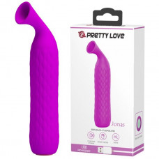 Вагінальний міні вібратор з вакуумним стимулятором Pretty Love
