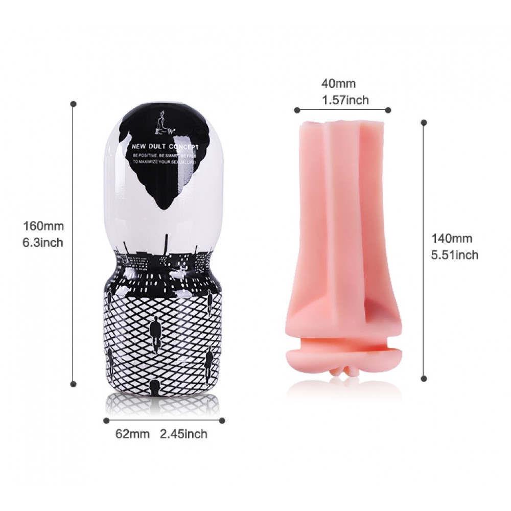 Різне - Вагіна-мастурбатор CANWIN New Dult Concept - Vagina, CAN-M211-5 4