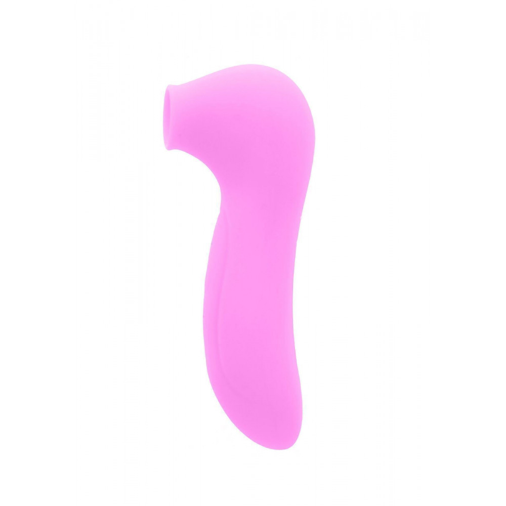 Секс игрушки - Вакуумный стимулятор клитора Toy Joy, силиконовый, розовый 4