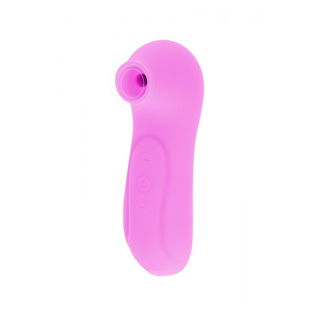 Секс игрушки - Вакуумный стимулятор клитора Toy Joy, силиконовый, розовый