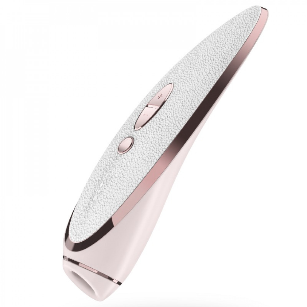 Разное - Вакуумный клиторальный стимулятор Satisfyer Luxury Pret-a-Porter, белый