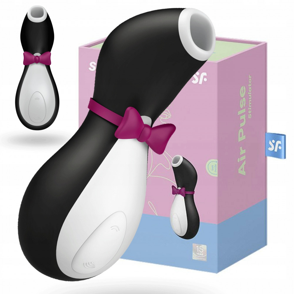 Вибраторы вакуумные - Вакуумный клиторальный стимулятор SATISFYER PRO PENGUIN 2