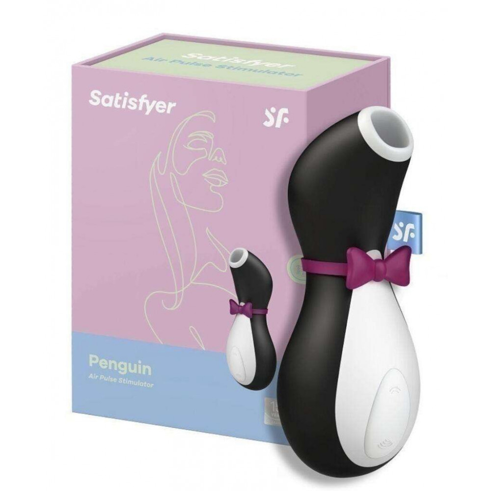 Вибраторы вакуумные - Вакуумный клиторальный стимулятор SATISFYER PRO PENGUIN