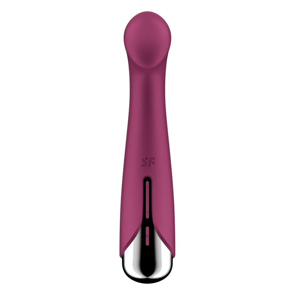 Разное - Вибратор для точки G Satisfyer Spinning G-Spot 1 с ротацией, красный 4