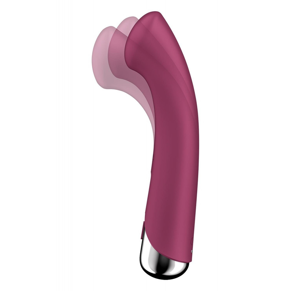 Разное - Вибратор для точки G Satisfyer Spinning G-Spot 1 с ротацией, красный 2