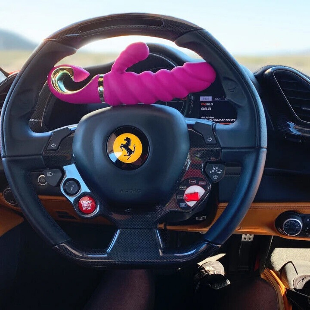 Різне - Вібратор кролик рельєфний Gcandy 6