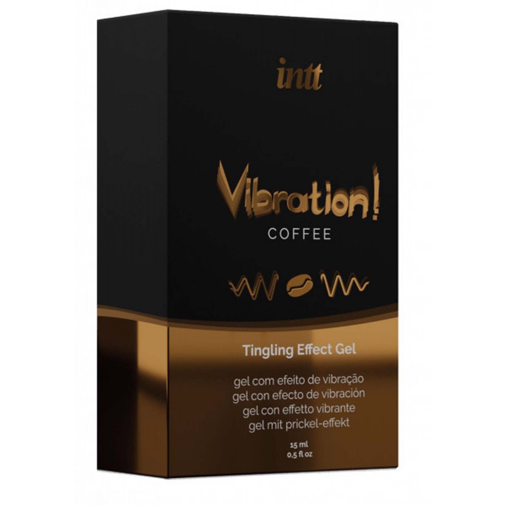 Женские возбудители - Жидкий вибратор Intt Vibration Coffee 15 мл 1