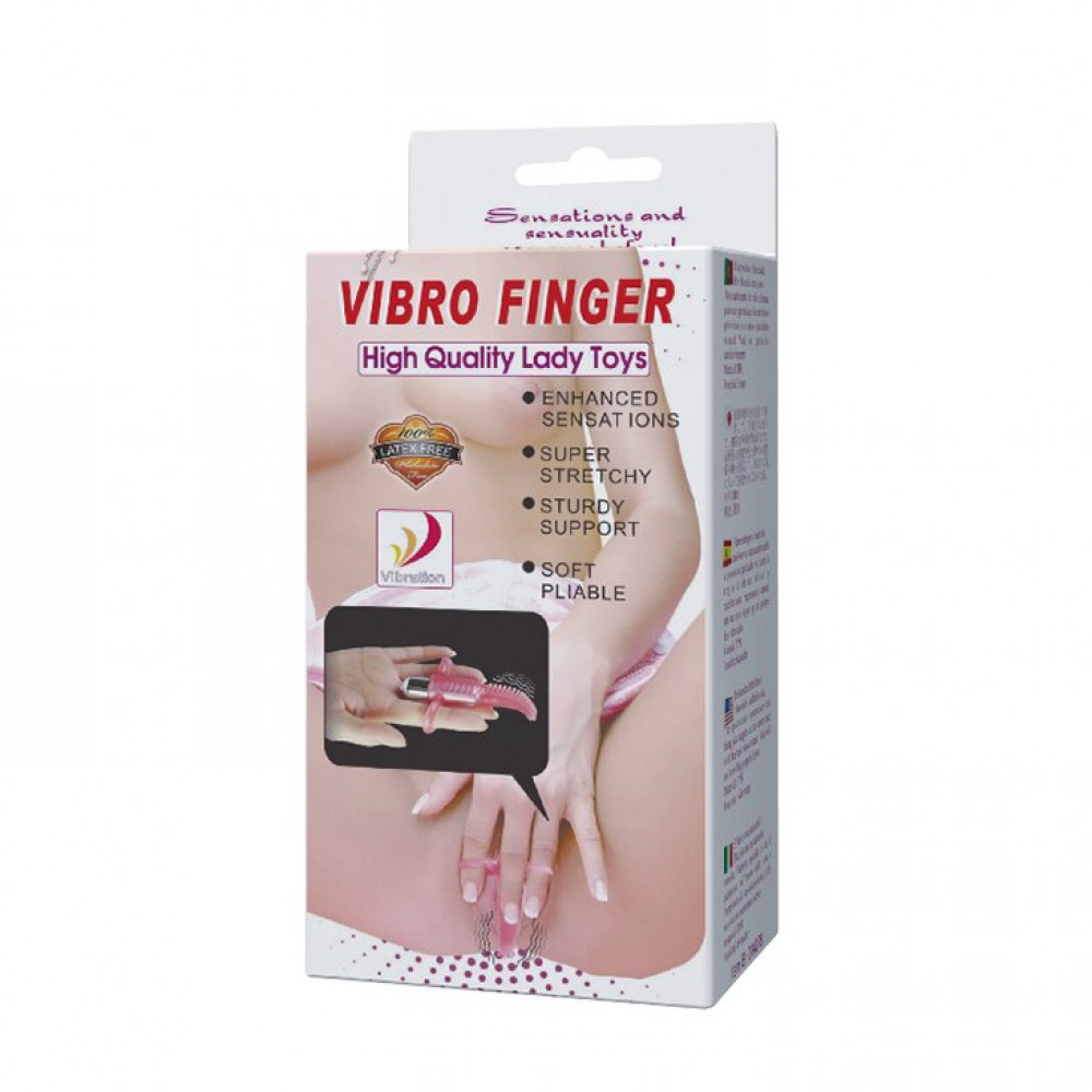 Вибратор - Вибро стимулятор клитора Vibro Finger, BI-014078 1