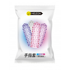 Стимулююча насадка на палець Meleon - Finger Sleeves (Assorted Colors), PS-36