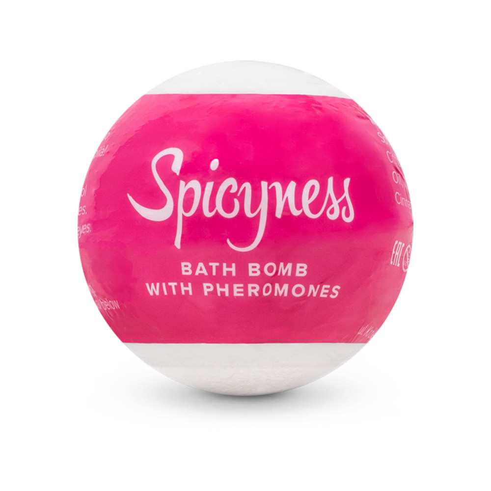  - Бомбочка для ванны з феромонами Obsessive Bath bomb with pheromones Spicy