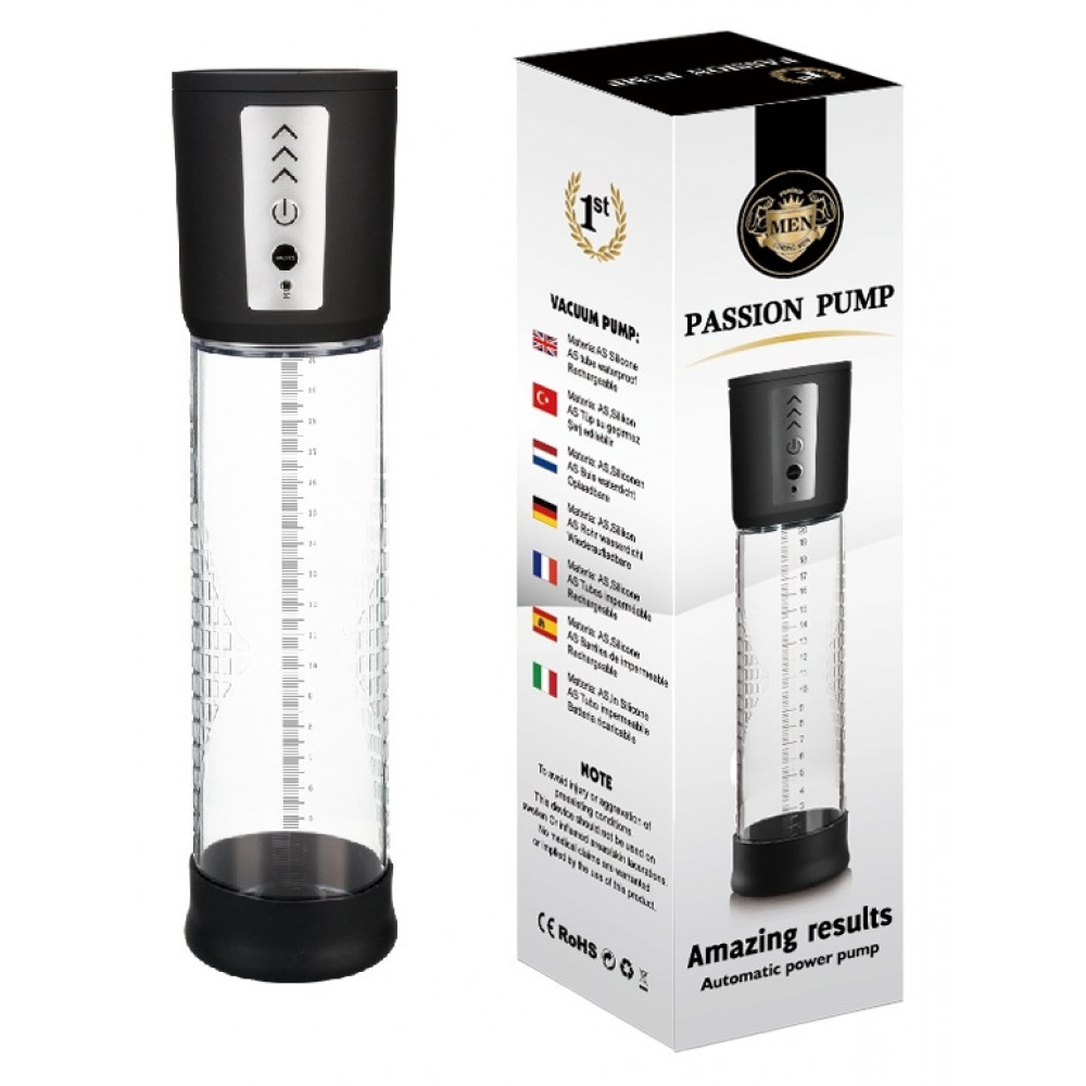 Помпы - Автоматическая вакуумная помпа с зарядкой от USB CANWIN Passion Pump - P058AU