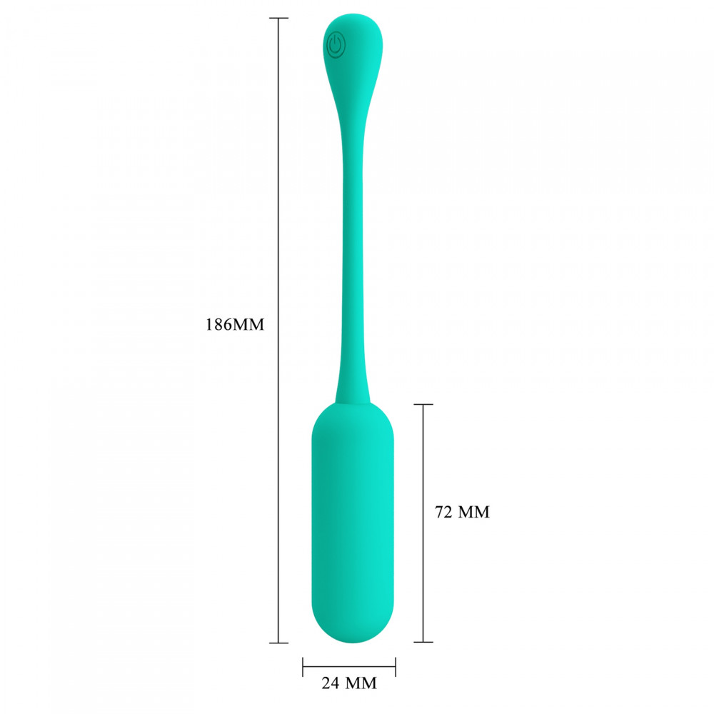 Разное - Виброяйцо с дистанционным управлением Pretty Love - Lechies Dream chaser 5 Green, BI-014867W-A4 6