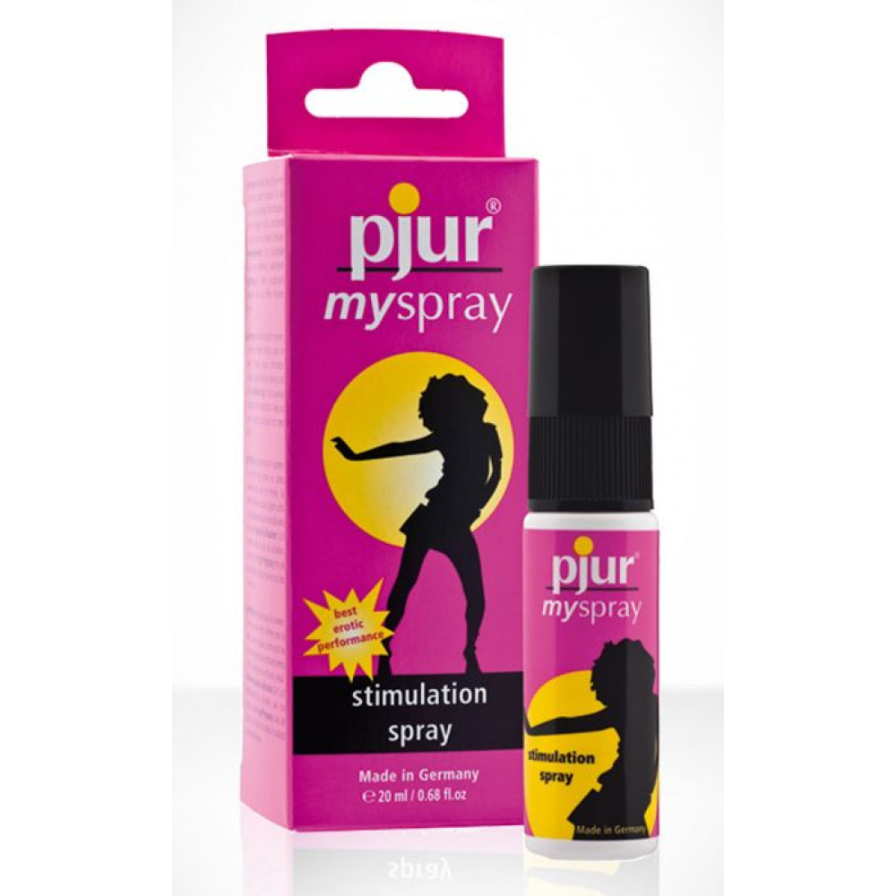 Стимулирующие средства и пролонгаторы - Возбуждающий спрей для женщин pjur My Spray 20 мл