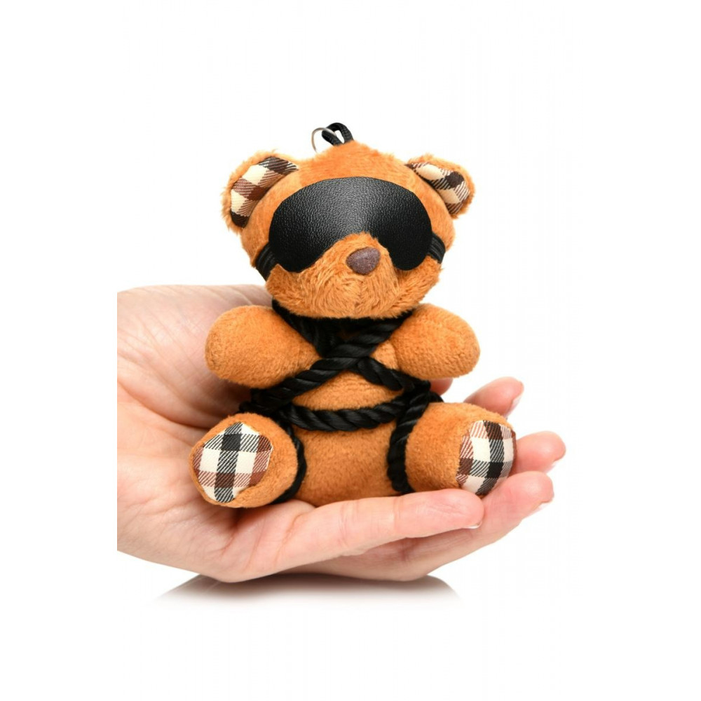 БДСМ игрушки - Брелок БДСМ Мишка Rope Teddy Bear Sleutelhanger 4
