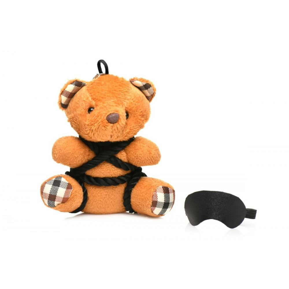 БДСМ игрушки - Брелок БДСМ Мишка Rope Teddy Bear Sleutelhanger 5
