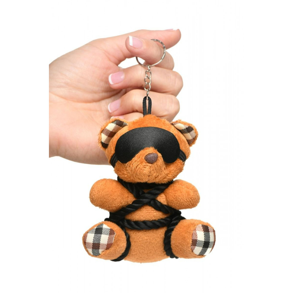 БДСМ игрушки - Брелок БДСМ Мишка Rope Teddy Bear Sleutelhanger 3