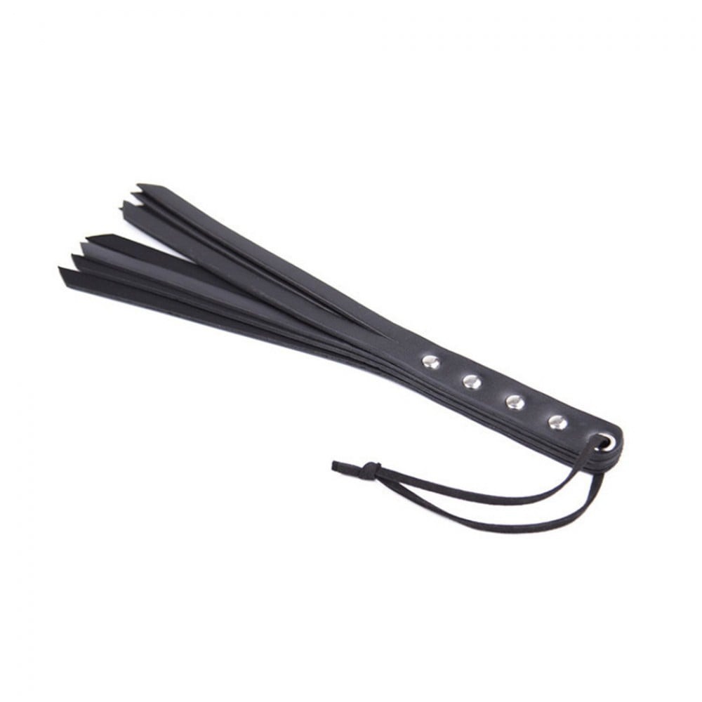 БДСМ игрушки - Флоггер DS Fetish Mini flogger black 1