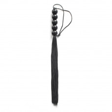 Кнут черный, ручка из шариков FLOGGER, 45 см