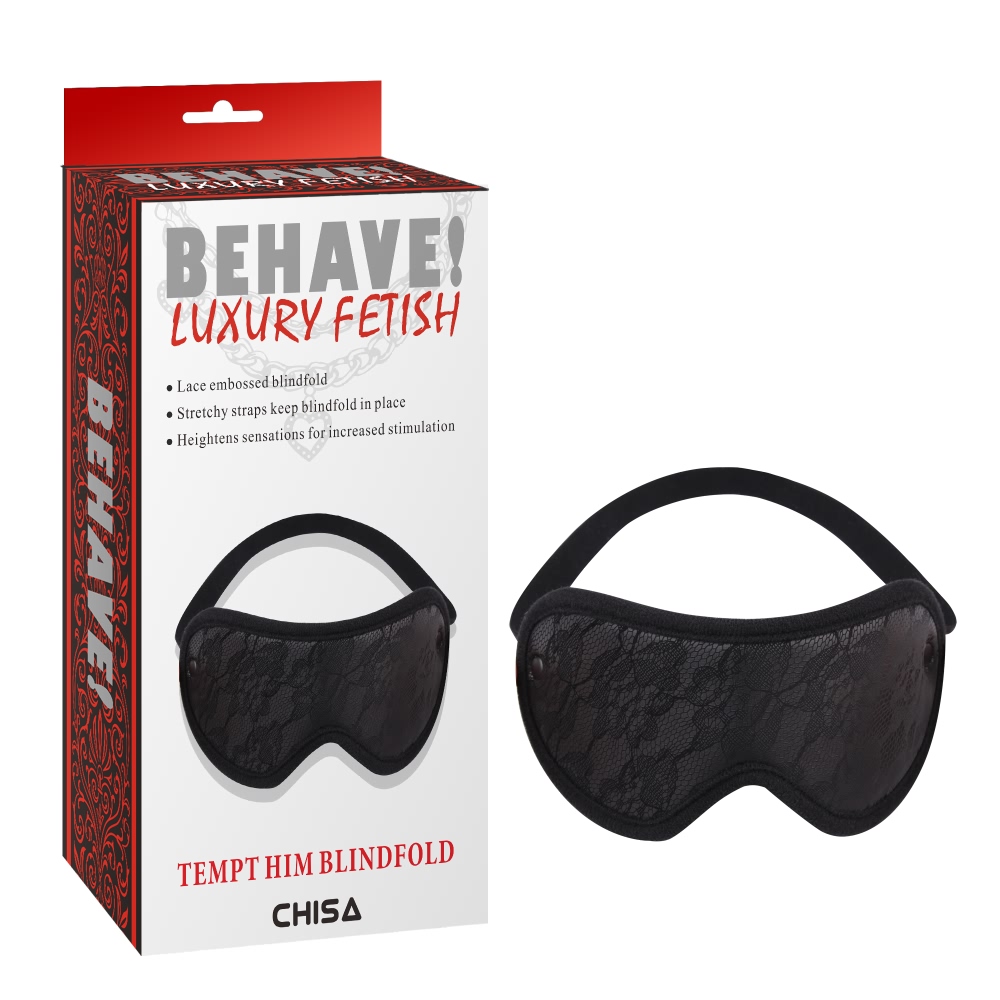 Маски - Маска Chisa Behave Luxury Fetish Tempt him blindfold