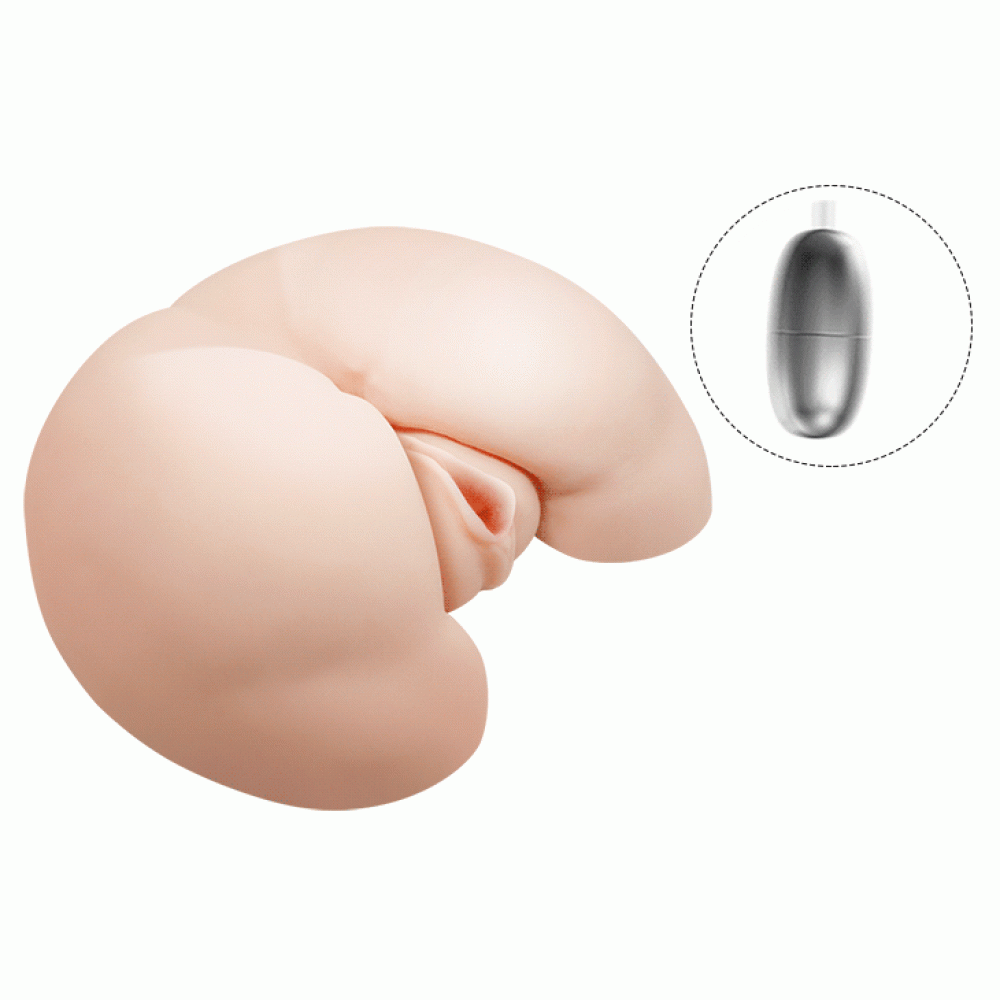 Мастурбаторы вагины - Мастурбатор вагина и анус с вибрацией BAILE - VAGINA AND ASS, Heating function Vibration, BM-009023 5