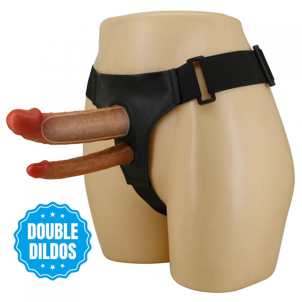 Різне - Чоловічий анально-вагінальний страпон PRETTY LOVE - Harnes Briefs KEAREN 6.9