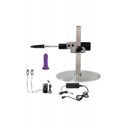 Секс-машина з обертанням на 360 градусів Diva Bendy з 2 насадками та віброяйцями в комплекті