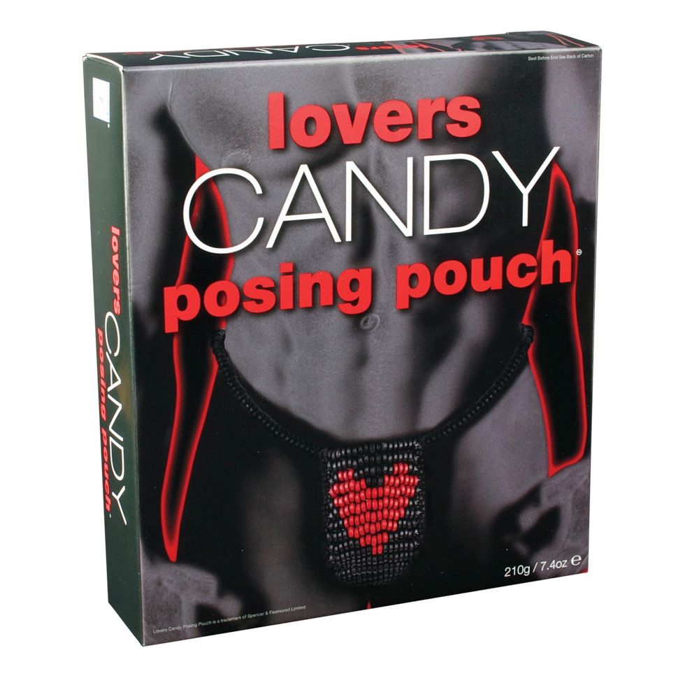 Конфеты - Съедобные мужские трусики Lovers Candy Posing Pouch (210 гр)