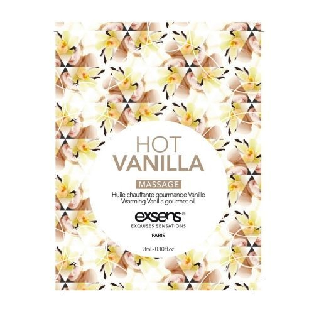 Пробники - Пробник массажного масла EXSENS Hot Vanilla 3мл