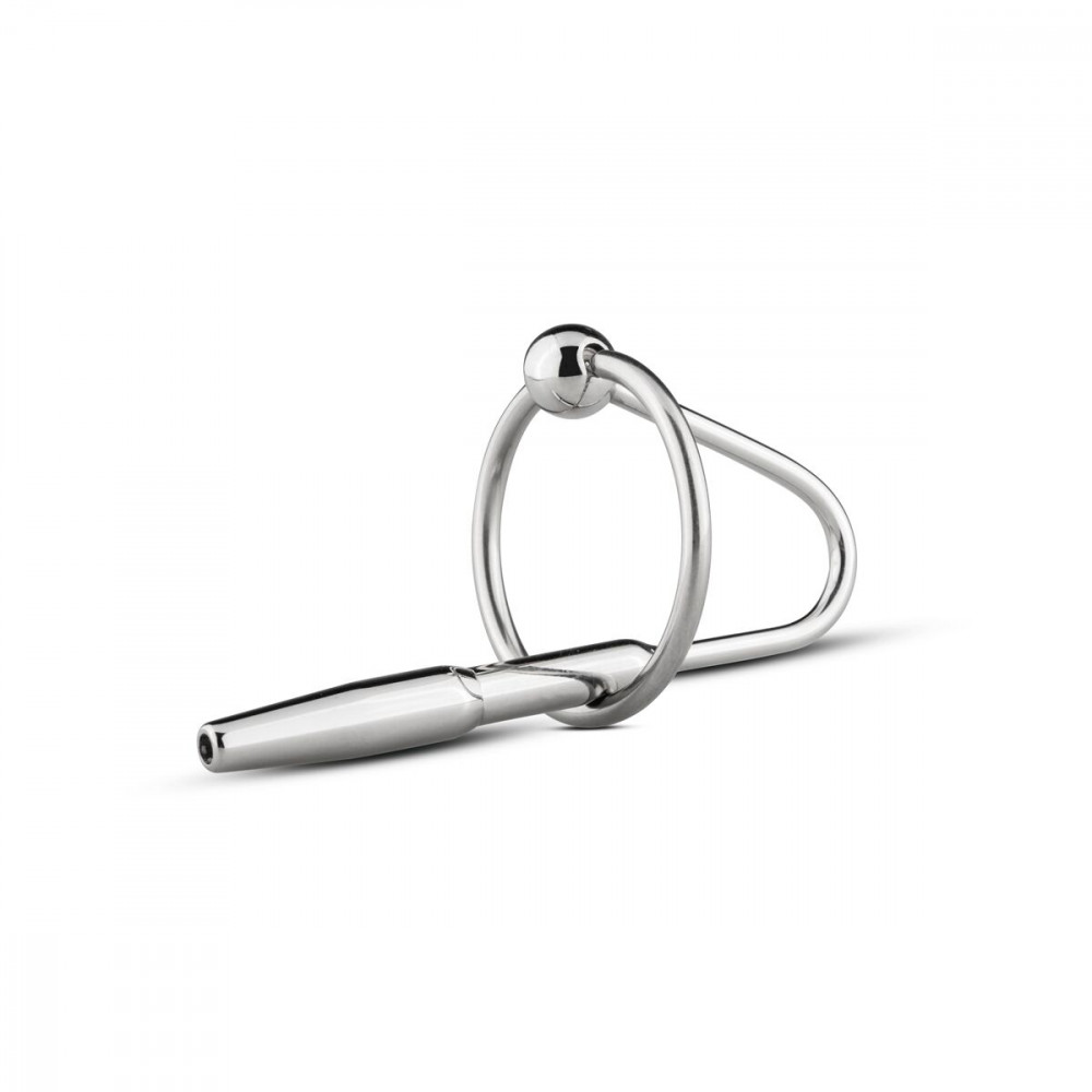 БДСМ аксессуары - Уретральный стимулятор Sinner Gear Unbendable - Sperm Stopper Hollow Ring, 2 кольца (2,5 см и 3 см) 1