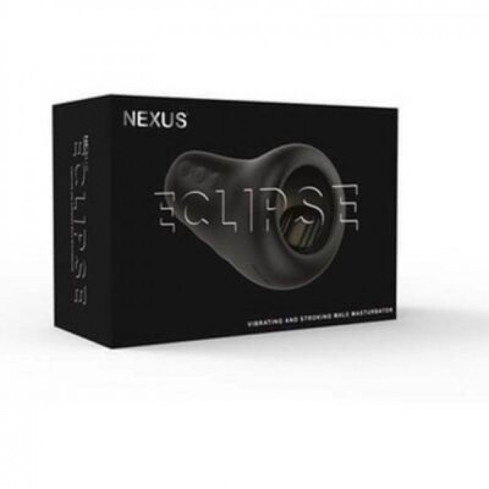 Мастурбаторы с вибрацией - Мастурбатор Nexus Eclipse с вибрацией и стимуляцией головки 3
