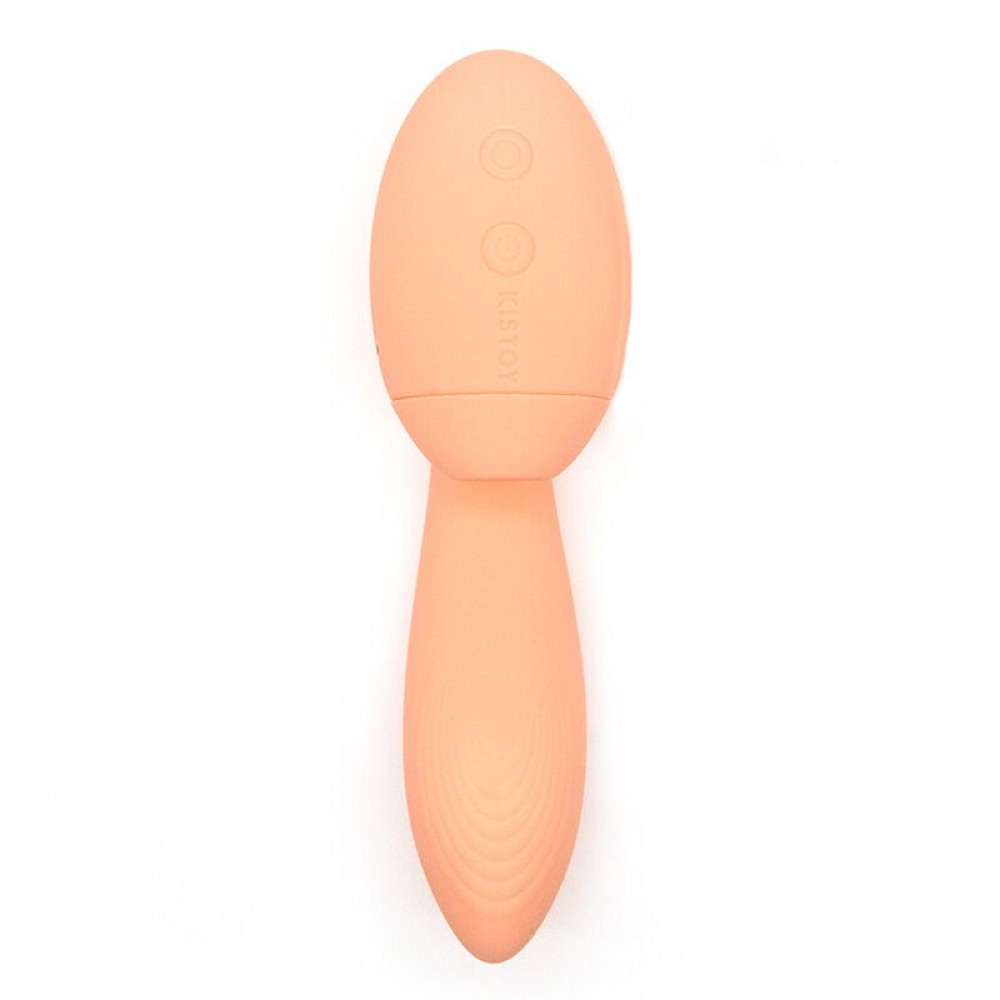Вибраторы вакуумные - Вакуумный вибратор KISTOY Tina Mini Orange, вагинально-клиторальный 1