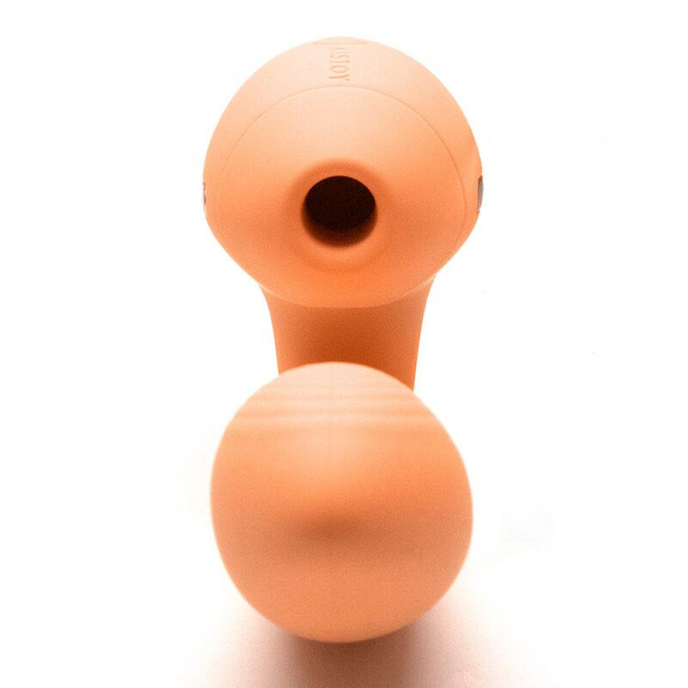 Вибраторы вакуумные - Вакуумный вибратор KISTOY Tina Mini Orange, вагинально-клиторальный 5