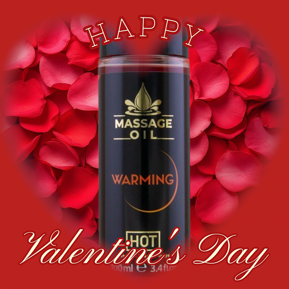 Разное - Согревающее массажное масло HOT Massage Oil Warming, 100 мл 2