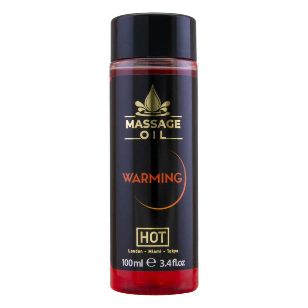 Разное - Согревающее массажное масло HOT Massage Oil Warming, 100 мл